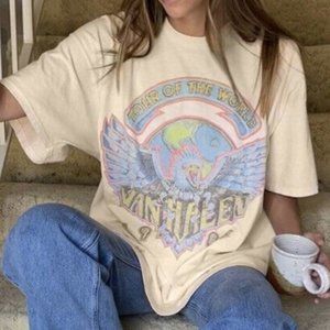 NWOT Urban Oversized Van Halen T-Shirt